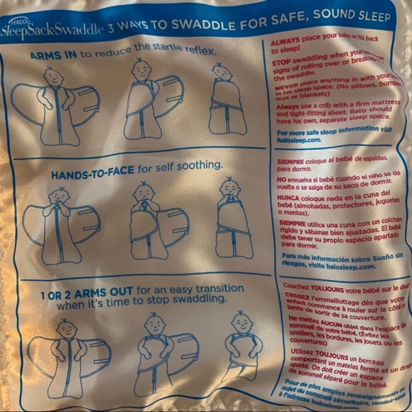 Halo Pajamas Halo Sleepsack Swaddle Blanket Aqua Sheep Small Poshmark